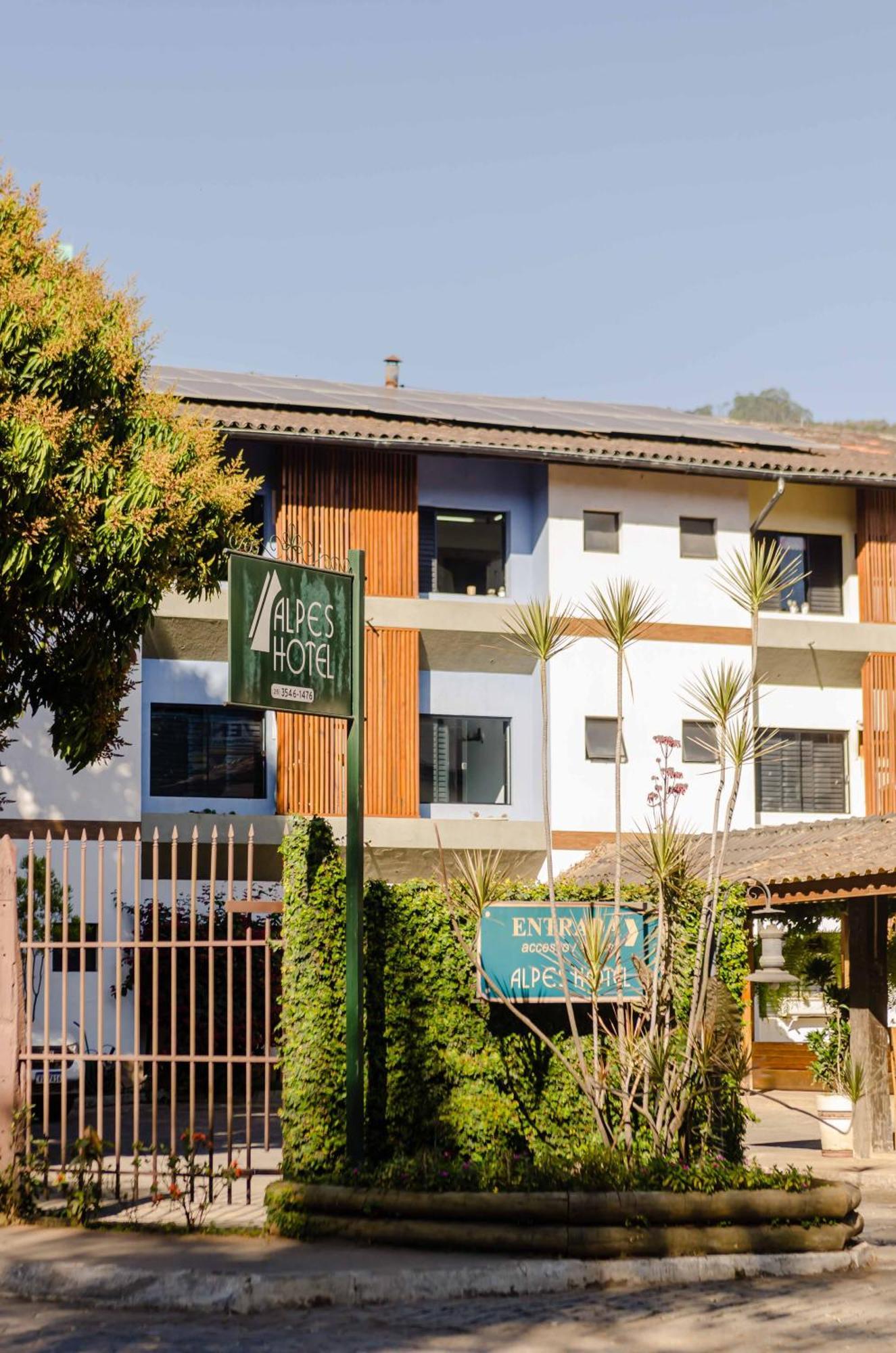 Alpes Hotel Венда-Нова-ду-Имигранти Экстерьер фото